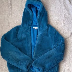 Cropped Fur Jacket